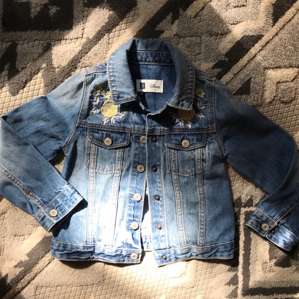 GAP Disney Princess Belle denim jacket 💛 👑 MAKE OFFER